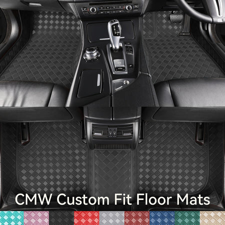 CarMatWorld Custom Car Floor Mats 3x3 Diamond Waterproof Floor Mats